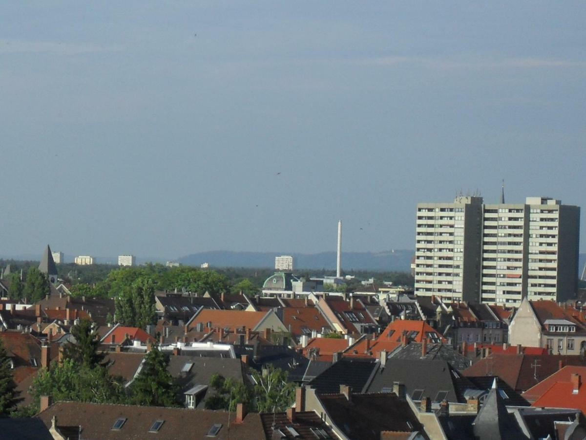 Blick Ueber Karlsruhe - Ferienwohnung Panorama Exterior foto